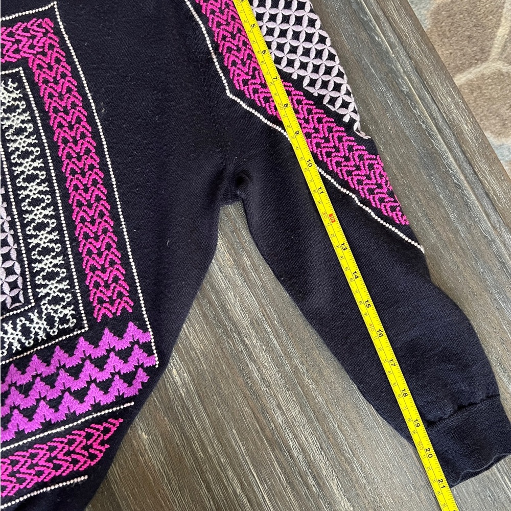 J Crew sweater 3/4 sleeve sz s - Picture 7 of 9